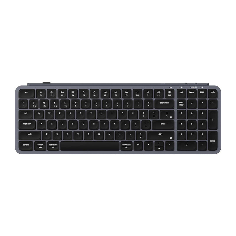 Keychron B2 Pro - US Layout - Ultra Low Profile Scissor - Space Grey Wireless Keyboard