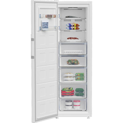 BEKO Upright Freezer B3RMFNE314W, Energy class E, 186.5 cm, 286L, White color