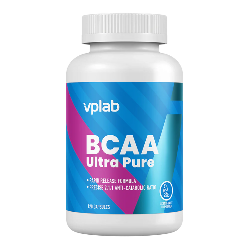 VPLAB BCAA Ultra Pure 120 capsulas