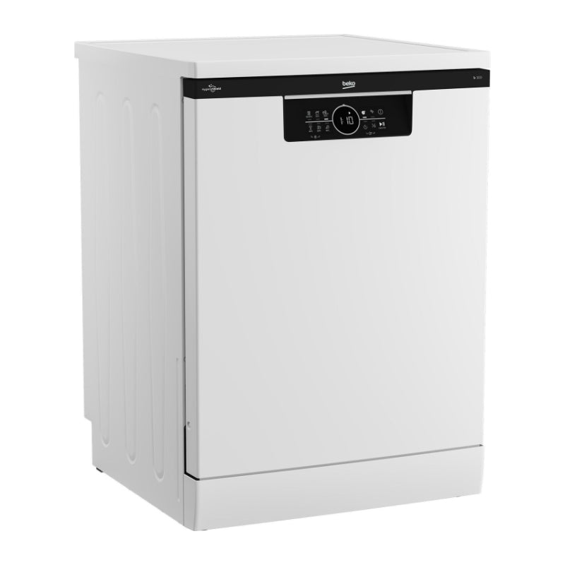 Отдельностоящая посудомоечная машина BEKO BDFN26530W, Класс энергопотребления D, Ширина 60 см, SelfDry, 3-й ящик, Белый