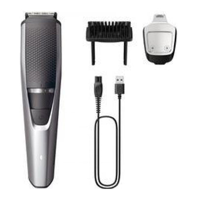 Philips Beardtrimmer series 3000 Триммер для бороды BT3239/15, точная настройка 0,5 мм, 90 минут автономной работы/1 час зарядки