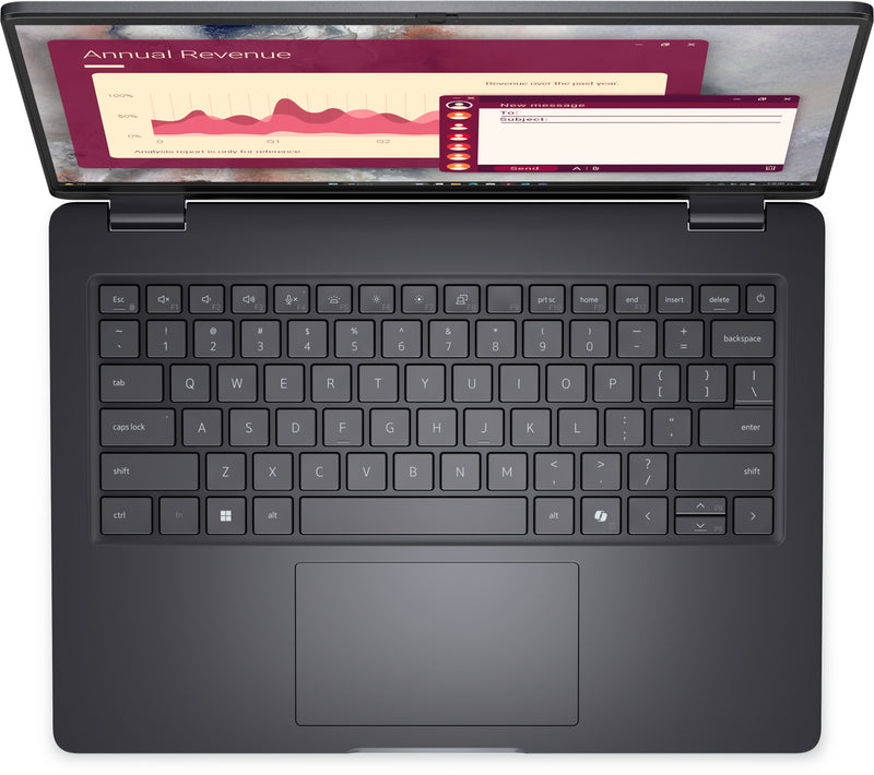 Dell Pro 14 PC14250 / U7 265U/ 16GB/ 512GB SSD/ FgrPr+SmtCd/ FHD IR Cam & Mic/ WLAN + BT/ 14.0" FHD+/ US Backlit Kb/ 65W/ W11Pro/3yrs Prosupport