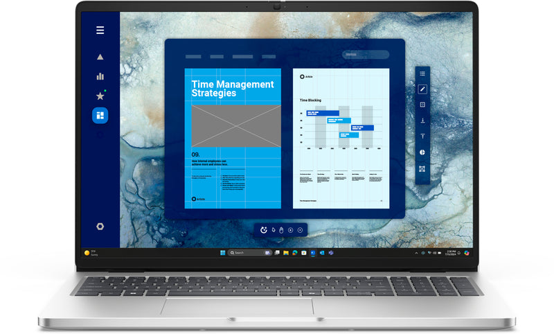 Dell Pro 16 PC16250 / U7 265U/ 16GB/ 512GB SSD/ FgrPr & SmtCd/ FHD IR Cam & Mic/ WLAN + BT/ 16.0" FHD+/ Nord Backlit Kb/ W11Pro/3yrs Prosupport