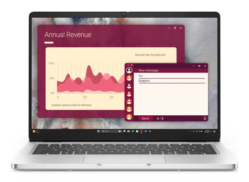 Dell Pro 14 PC14250/U7 255U/32GB/512GB SSD/14.0" FHD+/FgrPr/FHD/IR Cam/Mic/WLAN + BT/ US Backlit Kb/W11Pro/3yrs Prosupport