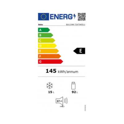 Холодильник встраиваемый BEKO BU1154N, класс энергопотребления E, высота 81,8см/Поврежденный товар