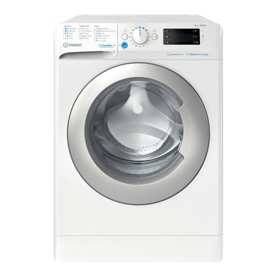 Стиральная машина INDESIT BWE 91496X WSV EE, 9 кг, 1400 об/мин, класс энергопотребления А, глубина 63см, Белый