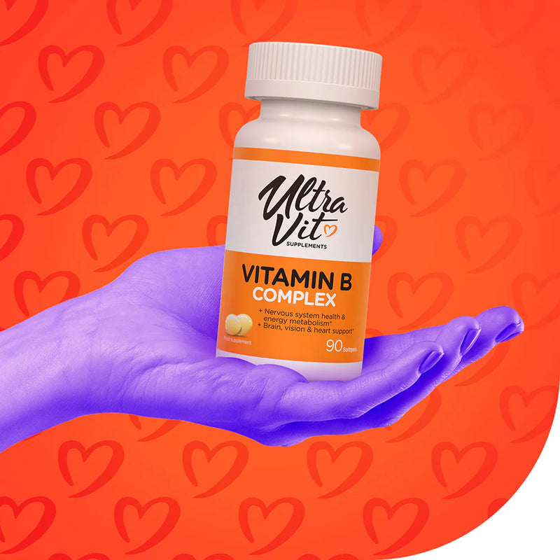 ULTRAVIT Vitamin B complex 90 softgels