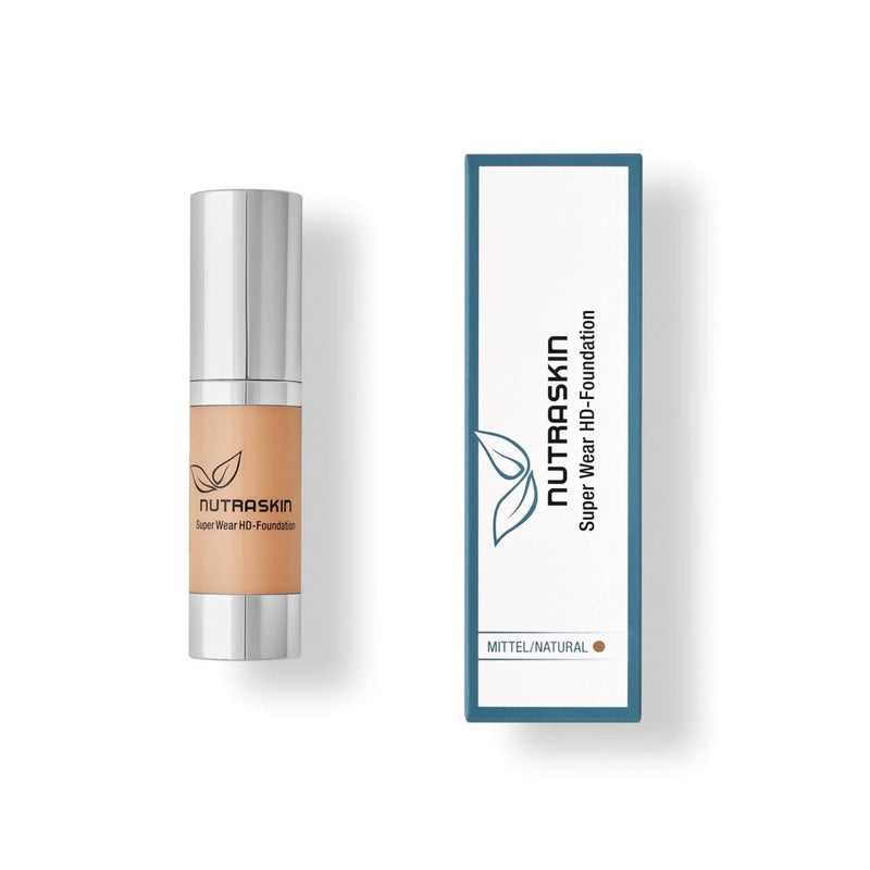 Nutraskin super wear HD-Foundation Makiažo pagrindas 15ml - Tamsus