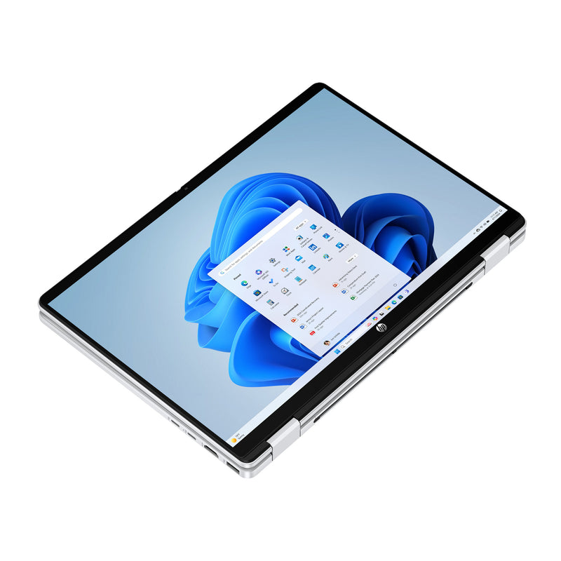 HP OmniBook 5 Flip 14-fp0053nn - i5-1334U, 16GB, 512GB SSD, 14 2K 300-nit Touch AG, 1080p cam, US backlit keyboard, 68Wh, Glacier silver, Win 11 Home, 1 years