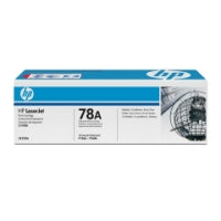HP 78A Black Toner Cartridge, 2100 pages, for LaserJet P1566, P1606dn, M1536