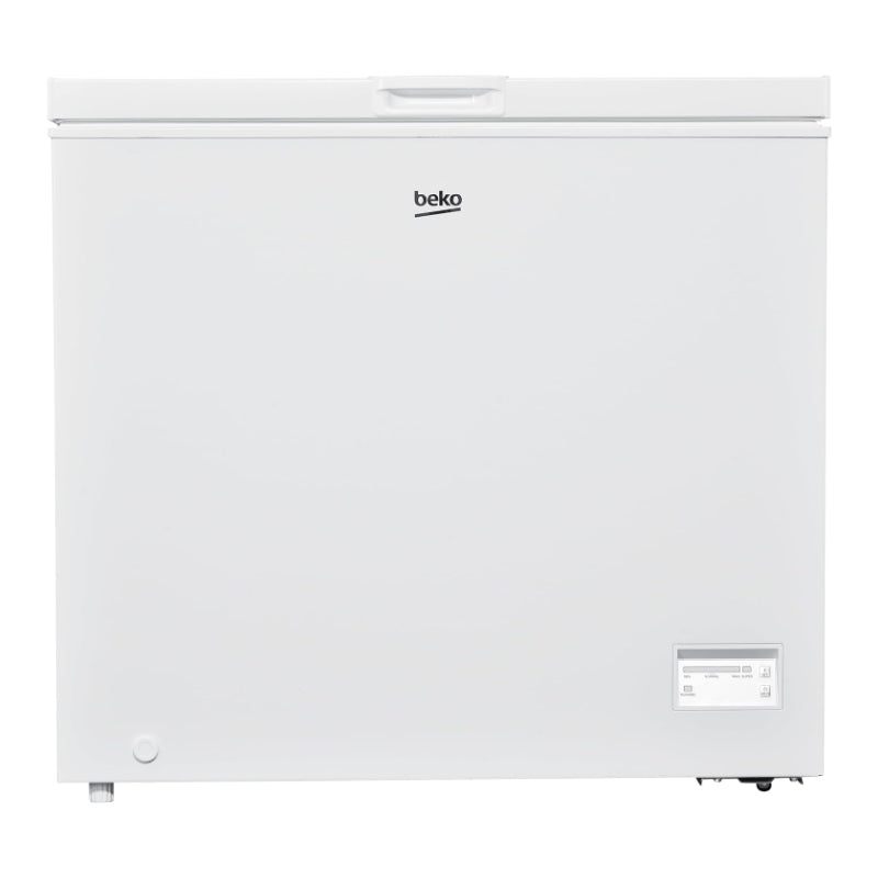 BEKO Freezer box CF200EWN, Energy class E, 198L, Width 90.5 cm, Height 84.5 cm, White