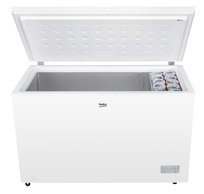 BEKO Freezer box CF380EWN, Energy class E, 371L, Width 130 cm, Height 85 cm