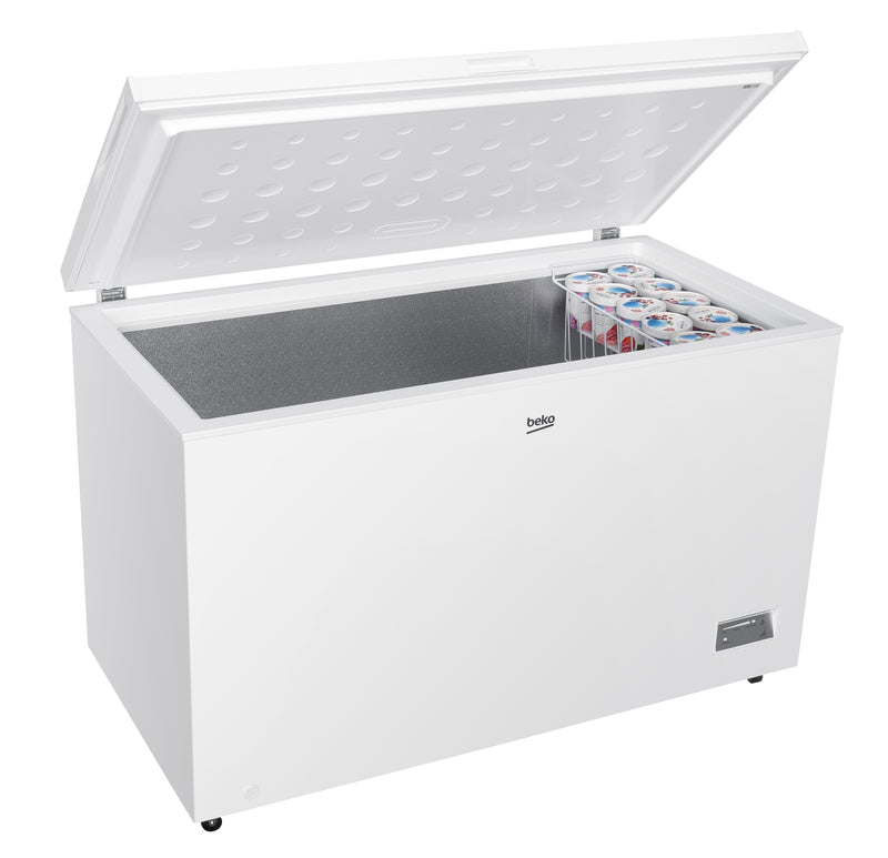 BEKO Freezer box CF380EWN, Energy class E, 371L, Width 130 cm, Height 85 cm