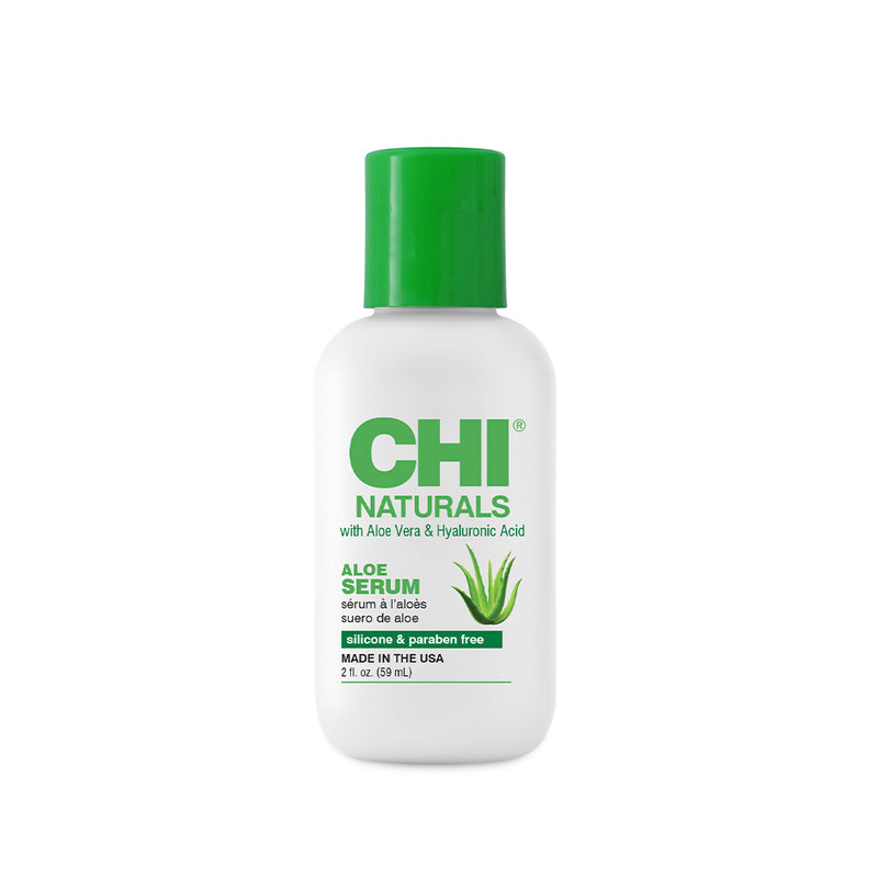 CHI NATURALS Aloe vera plaukų serumas su hialurono rūgštimi