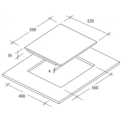 Candy Hob CI642C/E14U