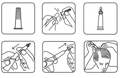 CRESCINA TRANSDERMIC RE-GROWTH HFSC 100% ампулы для восстановления роста волос ДЛЯ МУЖЧИН, сила 500, 20 шт.
