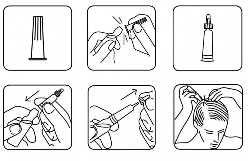 CRESCINA TRANSDERMIC RE-GROWTH HFSC 100% ампулы для восстановления роста волос ДЛЯ МУЖЧИН, сила 500, 20 шт.