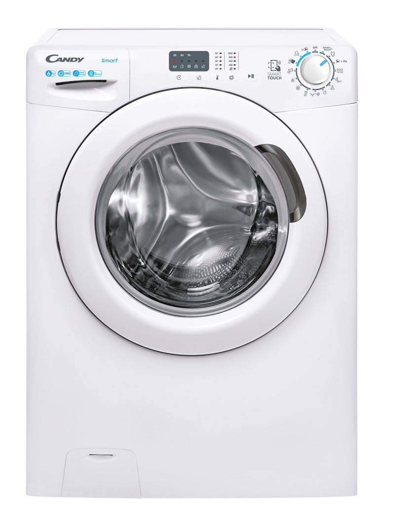 CANDY Washing machine CS4 1061 DE/1-S, 6 kg, 1000 rpm, Energy class D, Depth 45 cm