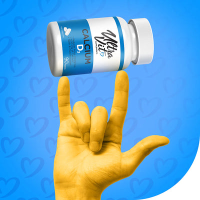 ULTRAVIT Calcium & Vitamin D3 90 tablets