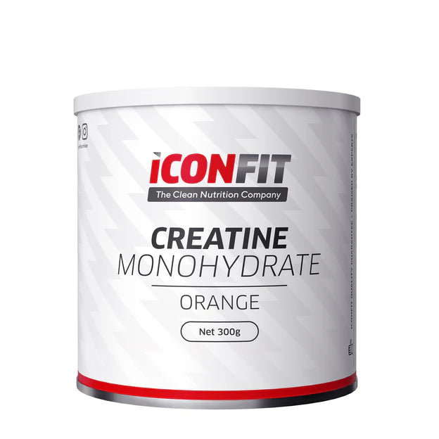 ICONFIT микронизированный моногидрат креатина (300 г) - апельсины