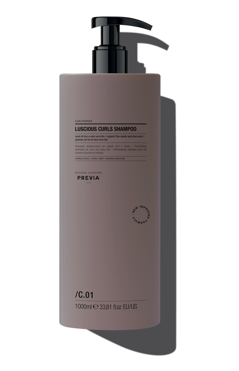 Previa Šampūnas garbanotiems plaukams, 1000ml