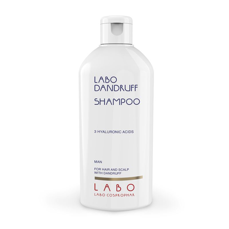 LABO DANDRUFF anti-dandruff shampoo with 3 hyaluronic acids for MEN, 200 ml