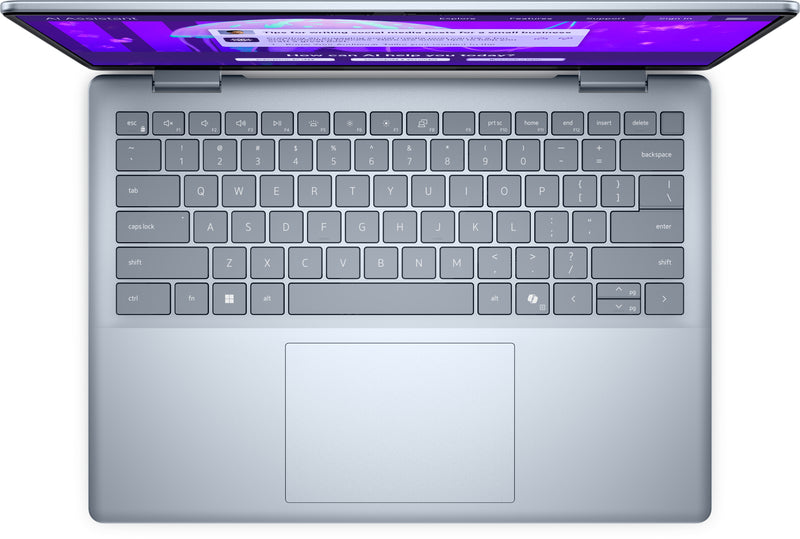 Dell 14 Plus DB14250/Ultra 7 256V/16GB/512GB SSD/14.0" 2.5K/Arc/FgrPr/WLAN + BT/US Backlit Kb/4 Cell/W11 Home/ 3yrs Prosupport