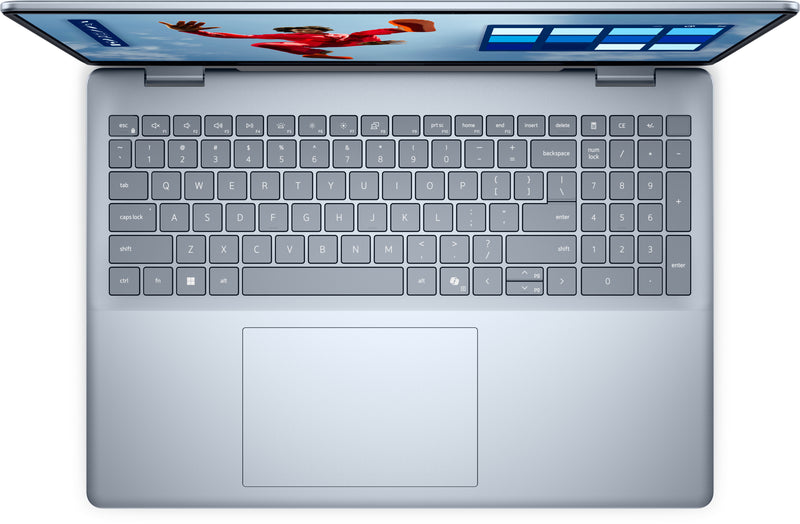 Dell 16 Plus DB16250/Ultra 7 256V/16GB/512GB SSD/16.0" 2.5K/Arc/FgrPr/WLAN + BT/US Backlit Kb/4 Cell/W11 Home/ 3yrs Prosupport