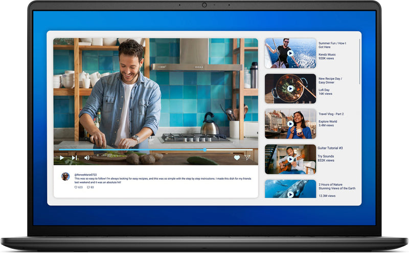 Dell 16 DC16250/ Core 5 -120U/ 8GB/ 512GB SSD/ WLAN + BT/ 16" FHD+/ Nordic Backlit Kb/ 3 Cell/ 65W/W11 Pro/ 3yrs Prosupport