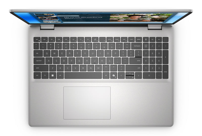 Dell 15 DC16251/Core 5 -120U/16GB/512 SSD/16" FHD+/Intel UHD/FgrPr/WLAN + BT/US Kb/4 Cell/W11Pro/Platinum Silver/3yrs Prosupport
