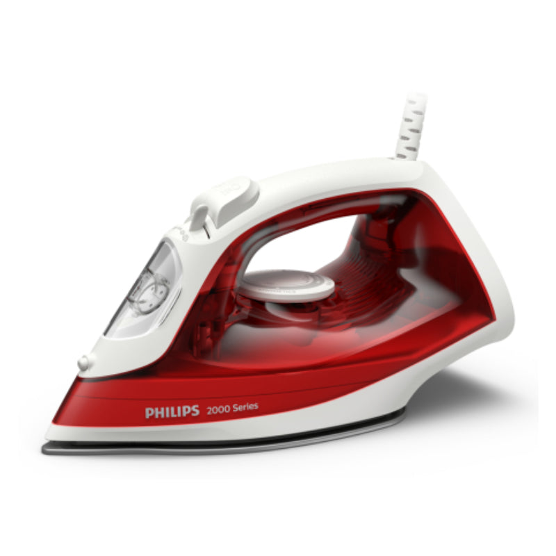 Philips 2000 Series Steam iron DST2010/40, 2000W, 25g/min continuous steam, 100g steam boost, non-stick soleplate, 250ml water tank,