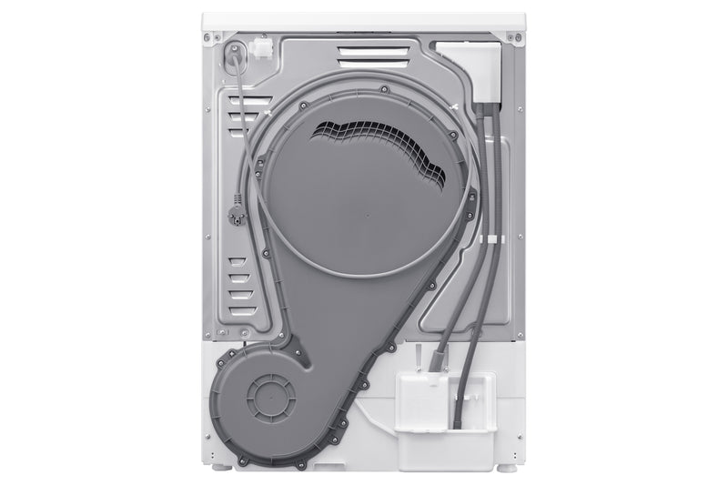 Samsung Dryer DV90DG52A0AELE, white, SpaceMax, Higiene care, 9kg, A+++, heat pump