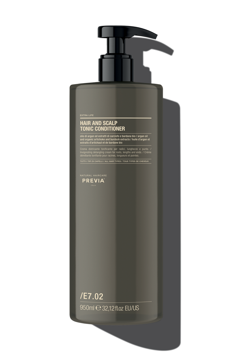 Previa Plaukų ir odos tonizuojantis kondicionierius, 950 ML