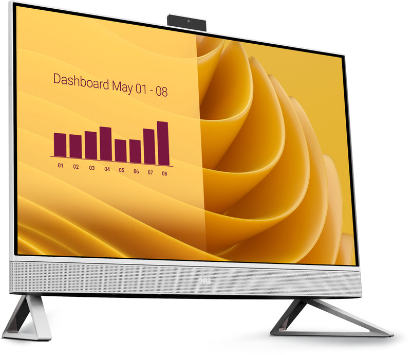 Dell 27 All-in-One EC27250/Core i5-1334U/16GB/512GB SSD/27.0" FHD/Intel Iris Xe/Cam/WLAN + BT/US Wireless Kb & Mouse/W11Pro/3Yrs Basic Onsite
