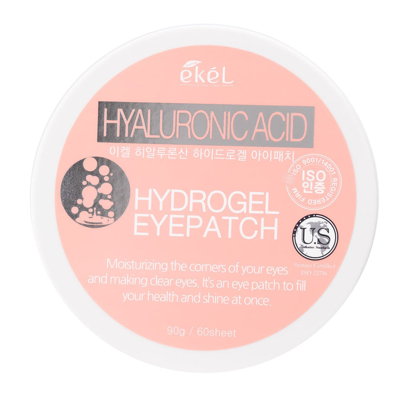 EKEL Hyaluronic Acid Hydrogel Eypatch eye pads with hyaluronic acid, 90 g. / 60 pcs.