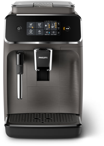 Philips Series 2200 Fully automatic espresso machines EP2224/10 2 beverages Classic Milk Frother Cashmere grey/Damaged package
