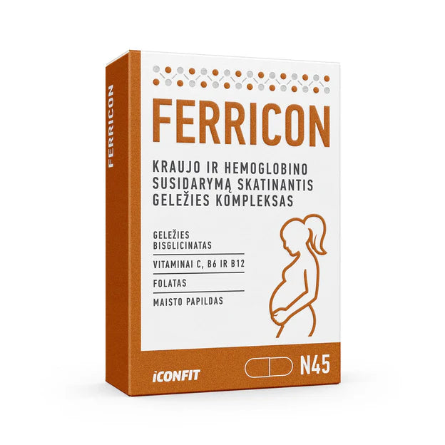 ICONFIT Феррикон (45 капсул)