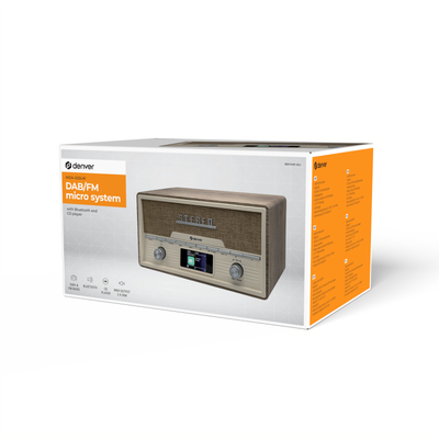 Denver MDA-525LW Light Wood