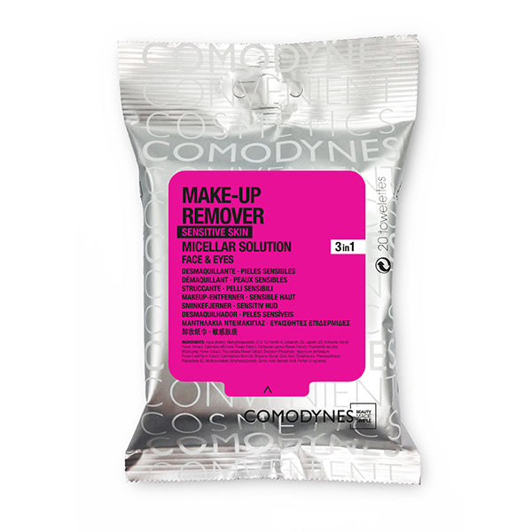 Comodynes Make-up Remover Micellar Solution Make-up cleaning wipes for sensitive skin 20 pcs