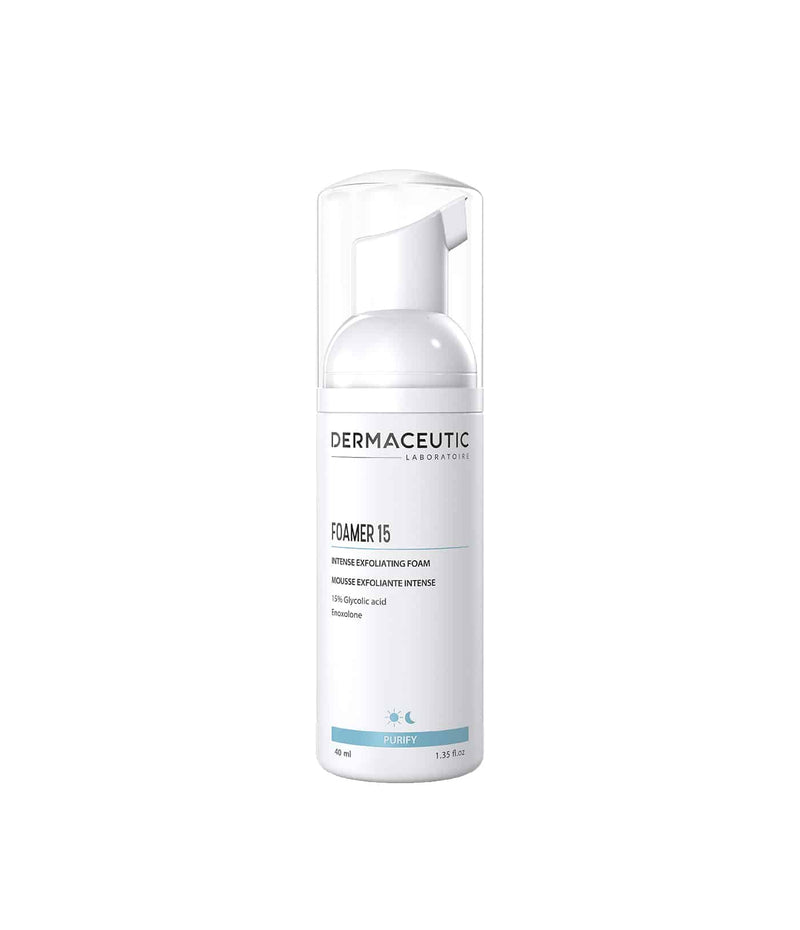 Dermaceutic Foamer 15 Intense Exfoliating Foam Prausiklis su 15% glikolio rūgštimi 40 ml