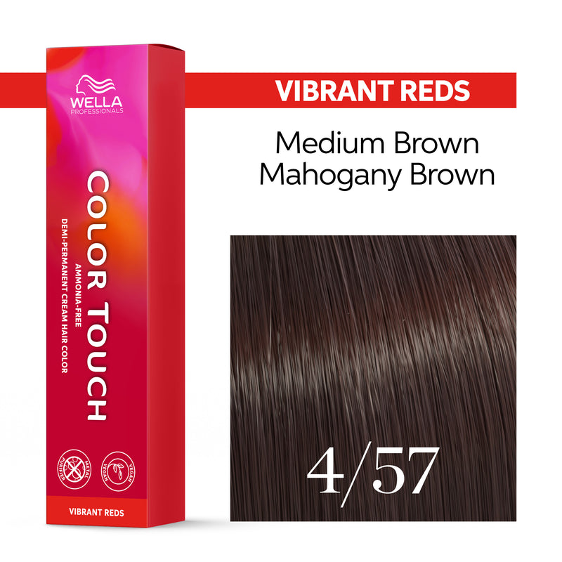 Wella Professionals COLOR TOUCH Vibrant Reds plaukų dažai, 60 ml