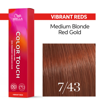 Краска для волос Wella Professionals COLOR TOUCH Vibrant Reds, 60 мл