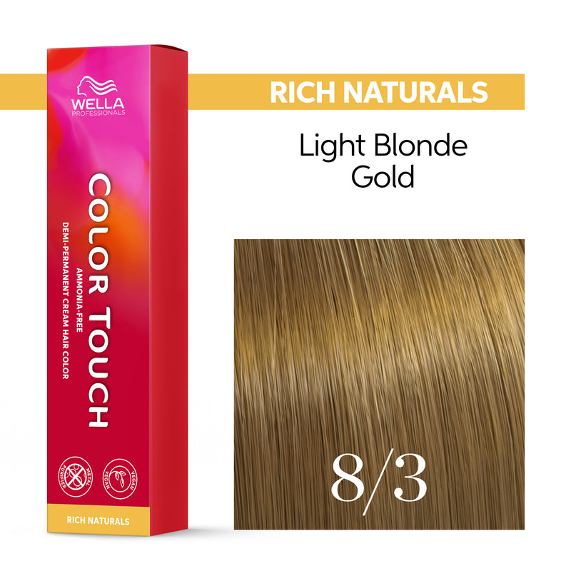 Wella Professionals COLOR TOUCH Rich Naturals plaukų dažai, 60 ml