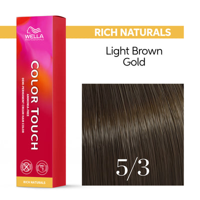 Wella Professionals COLOR TOUCH Rich Naturals plaukų dažai, 60 ml