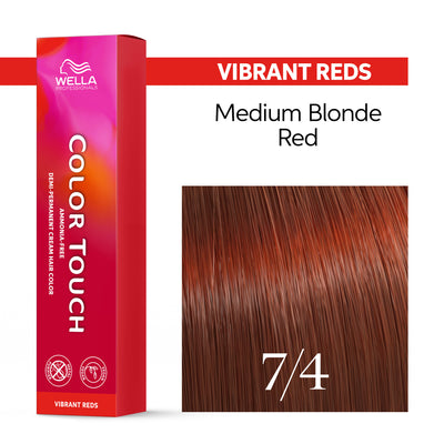 Wella Professionals COLOR TOUCH Vibrant Reds plaukų dažai, 60 ml