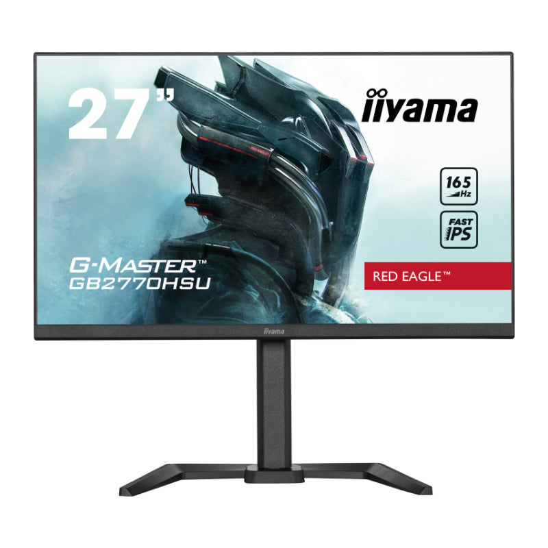 27-дюймовый ETE Fast IPS Gaming, G-Master Red Eagle, FreeSync PremiumPro, 2560x1440, 165 Гц, 400 кд/м², 1000:1, HDMI, DisplayPort, 0,5 мс (GTG), HDR400, динамики, USB-HUB (2x3.0 ) , Черный тюнер, регулировка высоты 15 см