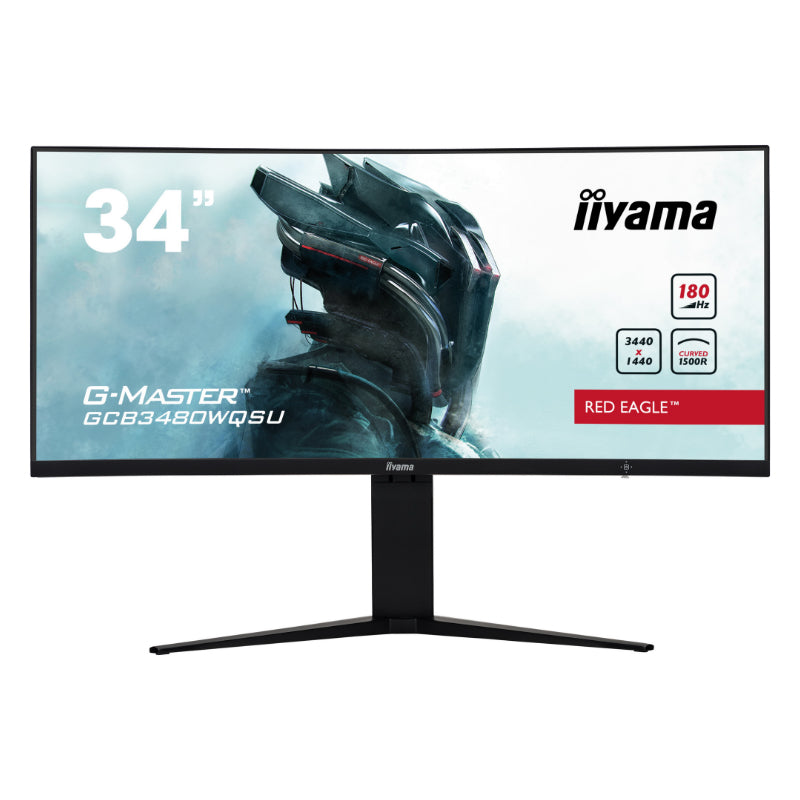 34" Curved R1500, 3440x1440, 2H2DP, USB, HAS