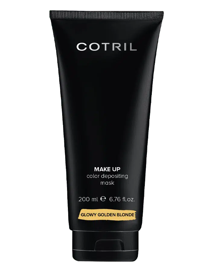 COTRIL MAKE UP GLOWY GOLDEN Atspalvį suteikianti plaukų kaukė 30 ml