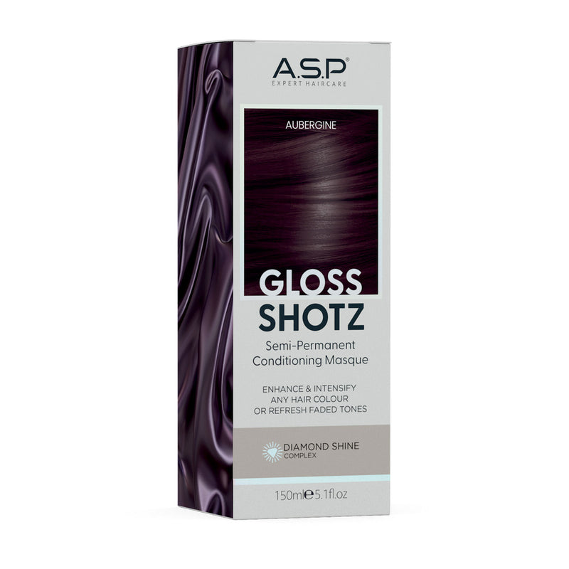 ASP Gloss Shotz AUBERGINE dažanti kaukė 150ml