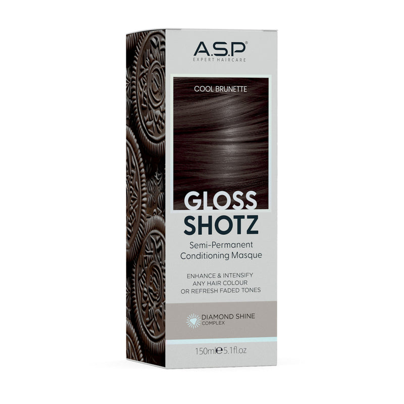 ASP Gloss Shotz COOL BRUNETTE dažanti kaukė 150ml